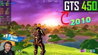 GTS 450 1GB - Fortnite - Victory Royale on a 2010 GPU !!