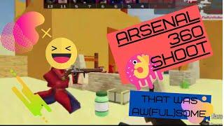 ARSENAL BUT I DO 360 FOR EVERY KILL - (ROBLOX: ARSENAL) #Arsenal #Arsenal360 #ArsenalRoblox