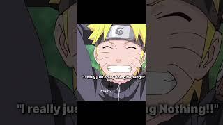 I'm not lazy it's just...| #naruto #narutoshippuden #cute #shorts #lazy #quotes