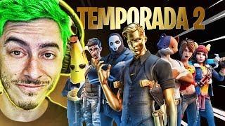 NOVO PASSE DE BATALHA DA TEMPORADA 2 COMPLETO!