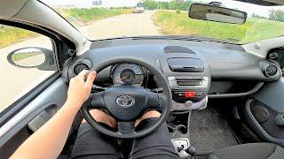 Toyota Aygo 1.0 mpi 68HP Automatic (2011) POV Test Drive & Acceleration 0-100 | 4K #192