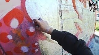 Graffiti | Chrome and Burgundy | Хром и Бордовый