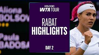 Day 2 in Rabat with Bolsova, Joint, and Rakhimova | WTA Match Highlights