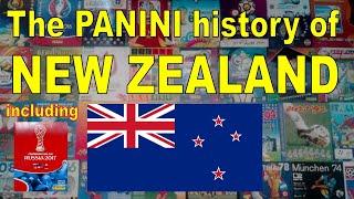 The Panini history of New Zealand (Men's Soccer Team)