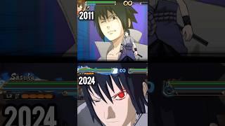 Sasuke Amaterasu Evolution | Naruto Storm Connections VS Naruto Impact #narutostormconnections