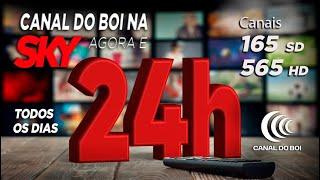 Canal do Boi agora está na SKY 24h