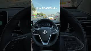 How ADAS works in MG Hector