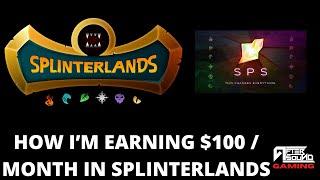 HOW I’M EARNING $100/MONTH IN SPLINTERLANDS