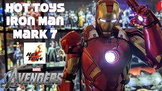 Hot Toys Avengers MMS500 Mark VII 7 Die-Cast Iron Man Suit unboxing review Danoby2 Marvel Studios