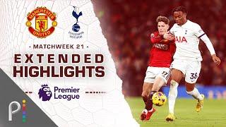 Manchester United v. Tottenham Hotspur | PREMIER LEAGUE HIGHLIGHTS | 1/14/2024 | NBC Sports