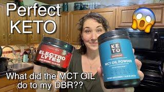 #189 Perfect Keto TEST!! What happened when I took the MCT OIL POWDER? Come and see the results!