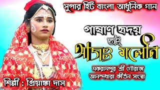 পাষাণ হৃদয় তাই আজও গলেনি | Pasan Hridoy Tai | Bangla Adhunik Song | Priyanka Das