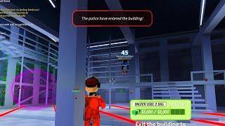 Kinda Intense Bank Robbery in Roblox Jailbreak