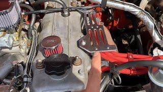 LC Engineering Billet Wire Loom Review - 1980 Toyota Pickup 20R