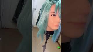 我恨你上传色差 初音未来小浣熊 毛娘 假发造型