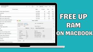 How to free up RAM on MacBook