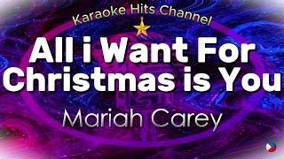 Mariah Carey - All i want for Christmas is you (KARAOKE VERSION)