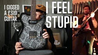 I Feel Stupid - I Gigged This Cheap Guitar - the £319 ARTIST AT73 - Here's My Honest Thoughts