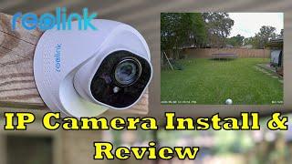 New Reolink 5 megapixel PoE Camera - Install and Comparison | RLC-520