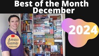 Best of the Month December 2024 board game AmassGames party competitive co-operative games wordsmith