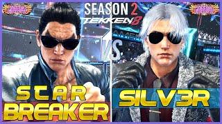 Tekken 8 Season 2 ▰ StarBreaker (Kazuya) Vs Silv3r (Lee) ▰ High Level Gameplay