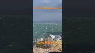 40+ Dangerous Wind Gusts today in Lake Havasu! #shorts #fishingwcp #windy #dangerous #windstorm