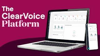 Explore The ClearVoice Platform | How It Works