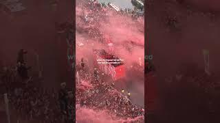 Liverpool Parade Turns City Red After Premier League Win! #shorts #shortvideo #liverpool #viralvideo