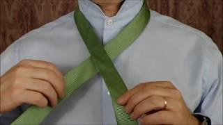 Jak zawiązać krawat - węzeł prosty / How to tie a tie (four-in-hand)