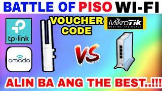 PISOWIFI SET UP TPLINK OMADA AND MIKROTIK ALIN ANG PINAKA THE BEST SA PERFORMANCE PROVEN AND TESTED