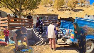 ️Amir and Family’s Wild Adventure: Gathering Wild Pistachios and Cooking BBQ Chicken in the Forest