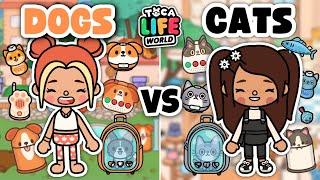 DOGS VS CATS HOUSE DESIGN IDEAS! ️ || NEW UPDATE! || Toca Life World