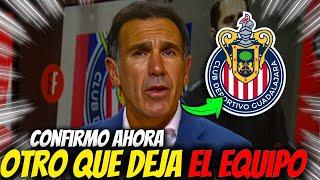 "¡LA DECISIÓN MILLONARIA QUE PODRÍA CAMBIAR EL DESTINO DE CHIVAS EN EL MERCADO DE FICHAJES!"