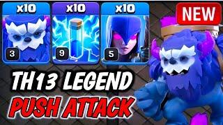 New Th13 Legend Push 3star Strategy 2020 ! Th13 Legend Strategy ! Th13 Attack Strategy ! Th13 Zap