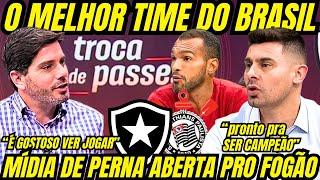 UEGENTE! BOTAFOGO COMPLETO PRA JOGAR COM O CORÍNTHIANS MÍDIA FALA TUDO SOBRE O JOGO