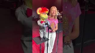 Groovin' with Oscar at mic check! | Darci Lynne