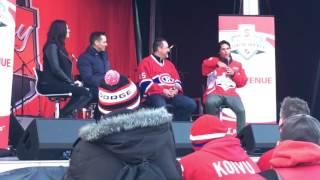 José talks about his first NHL game