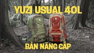 Giới thiệu chi tiết balo Yuzi Usual 40l bản nâng cấp