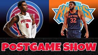 Detroit Pistons vs New York Knicks Postgame Show | Pistons Talk Podcast