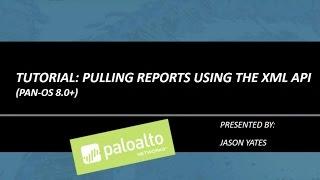Tutorial: Pulling Reports using the XML API
