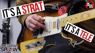 Part Strat, Part Tele, ALL COOL GUITAR - Punkaster and MORE  from Joe Doe & Vintage Guitars JHS