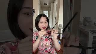 Chopsticks tutorial! Isn’t that easy? #chinese #mandarin #china #中文 #chopsticks #tutorial