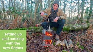 Deliciouse firebox wood stove cooking