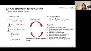 A Column-generation-based approach for the E-ADARP | Yue Su | Anthropolis Seminar 29 June 2022