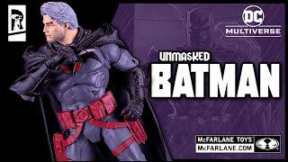 McFarlane Toys DC Multiverse Flashpoint Batman Unmasked Figure Review