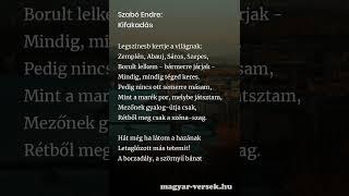 Szabó Endre: Kifakadás [Vers]