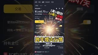 跨年煙火行情 #加密貨幣 #交易 #usdt #btc #eth #trading #shorts #fyp #binance #幣安 #crypto #跨年 #新年 #newyear