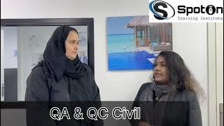 Join us for the best training in QA & QC Civil.