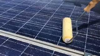 How to repair broken or cracked solar panels