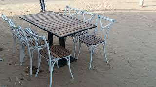 Outdoor dining table chair Chennai